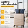 2 Correas Conectoras para Equipaje, Ajustables de 26 a 40