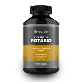Citrato de Potasio - Origen Natural - 240 Cápsulas - 500mg