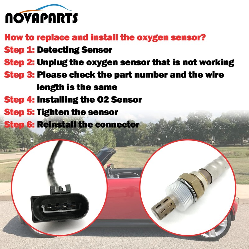 Abajo/Upstream Sensor de Oxígeno para 2002 – 2008 Mini Cooper