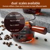 Double Spouts 150ML /5OZ Measuring Triple Pitcher Milk Cup with