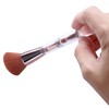 Vtrem 4PCS Portable Makeup Brush Set 4 in 1 Flat