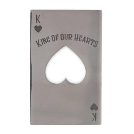 Something Different 15 x Playing Card Bottle Openers, Silver, One Size