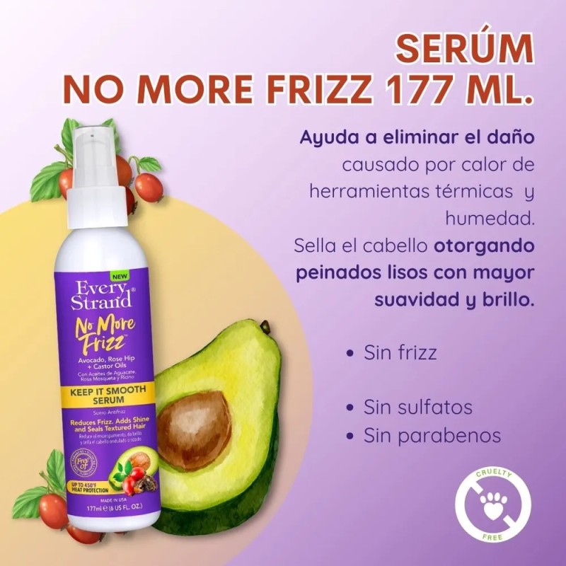 Serum Protector De Calor No Mas Frizz Every Strand 177ml