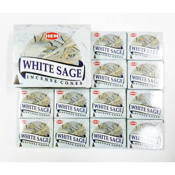 HEM WHITE SAGE WHITE SAGE 12 Boxes