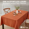 HLC.ME Lincoln Fabric Tablecloth, Jacquard Fabric Table Cloth for Rectangle
