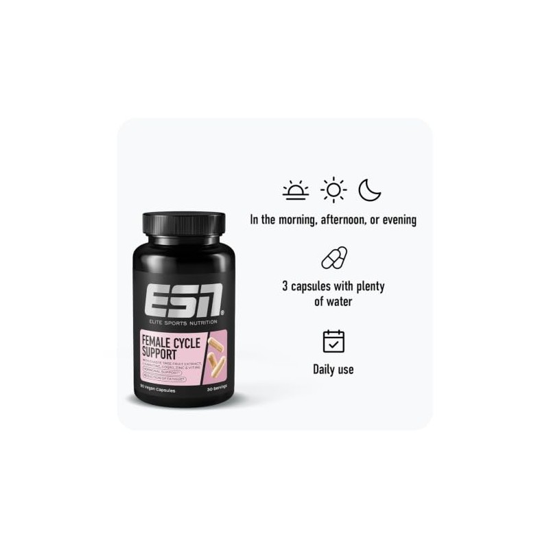 ESN Female Cycle Support, 90 Capsules