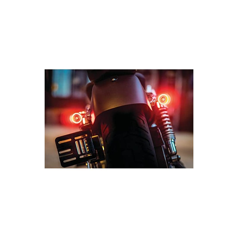 Kellermann LED Rücklicht/Blinker M8 Bullet 1000® DF Chrom, Unisex, Multipurpose,