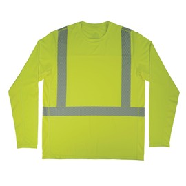 Ergodyne Chill Its 6688 Hi Vis Reflective Shirt, Class 2, Cooling Sun Shirt with UV Protection