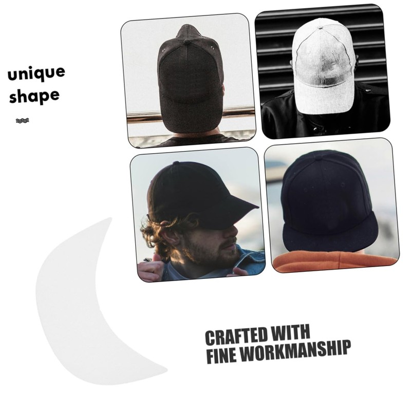 Hemobllo 20pcs Baseball Cap Visor Inserts Stylish Peak Hat Brim