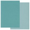 Groovi Coloured Two Tone Parchment Paper: Teal A4 x 10