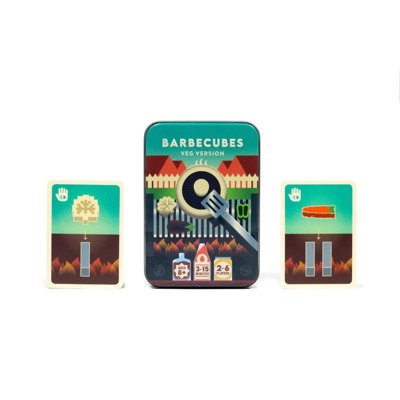 Alley Cat Games Barbecubes - Veg Edition - A Tinderblox