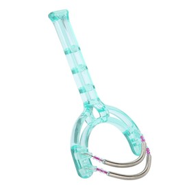 Gesichtshaarentferner, effektive Epilierer Portable Face Lips Epilator Haarentfernung Kunststoff Feder Gerät Beauty Tool für Frauen & Männer (Grün)