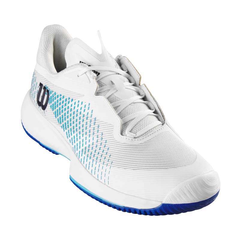 Wilson KAOS Swift 1.5 Men's Trainers, White Blue Atoll Lapis