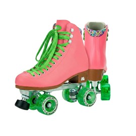 Moxi Beach Bunny Roller Skates for Women - Colorful, Precision-Fit Skate with High-Rebound Wheels, Moisture-Wicking Lining & Padding, Roller Skates, Watermelon - 6