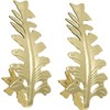 Bitray Curtain Tiebacks Gold Vintage Big Leaf Design Curtain Holdbacks