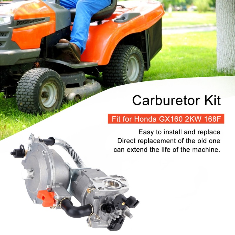 Carburetor Kit Replacement Fit for Honda GX160 2KW 168F Chainsaw
