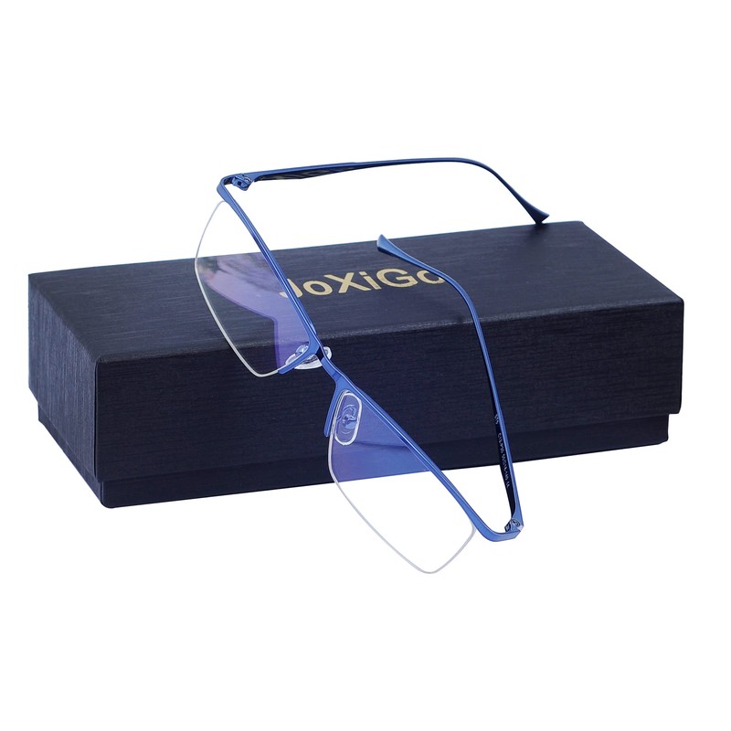 Men's Computer Glasses Blue Light Filter Without Strength UV Blocking