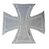 baum-m gmbh Iron Cross Patch Large 7.5 x 7.5 cm