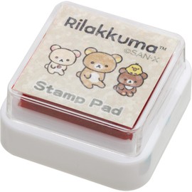 San-X Rilakkuma Stamp Set Mini FT72501 H 2.2 x W 2.8 x D 1.2 inches (55 x 70 x 30 mm)
