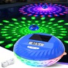 LanPool Solar Floating Pool Lights with Digital Pool Thermometer,Solar Powered