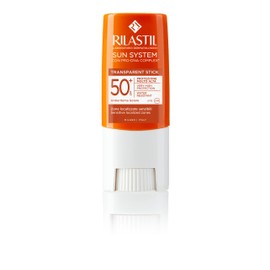 Rilastil Sun System - Stick Transparente SPF50+ Protezione Solare Viso, 8.5ml