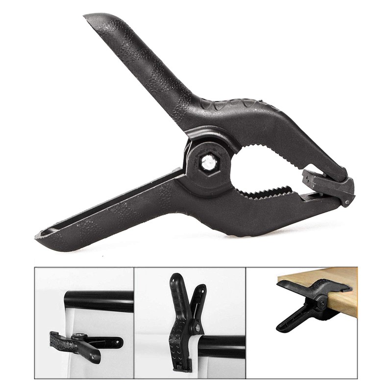 PYXEL STUDIO Backdrop Clamps, Heavy Duty 4.5 inch, Spring Photo