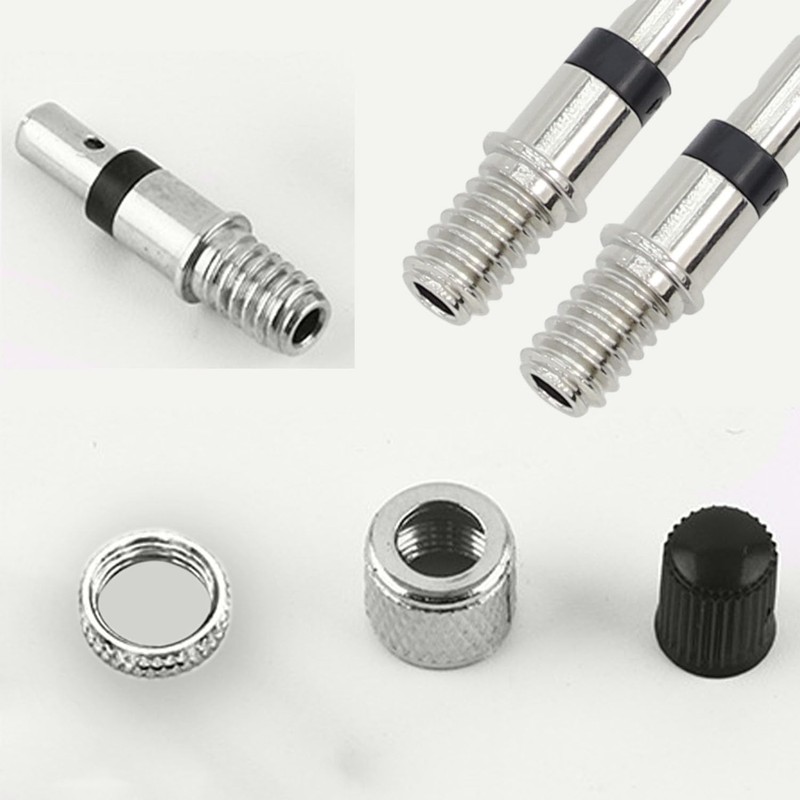 Bicycle Valve Replacement Set, German Bicycle Valve Insert Bicycle Valve