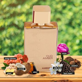 Oud Amber Ameerat Spray Perfume for Women 100ml/3.4fl.oz.