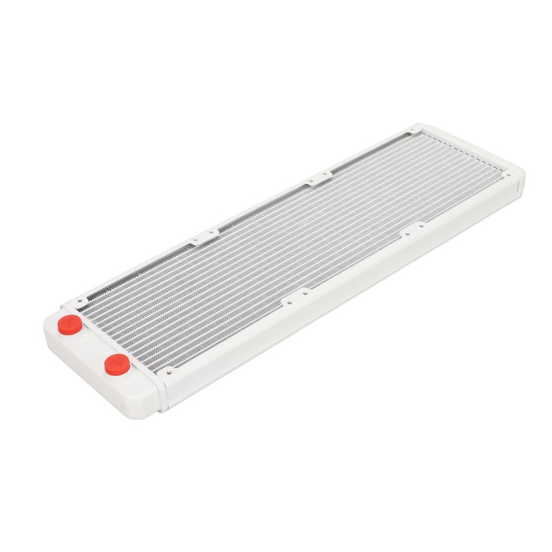 Water Cooling Radiator 18 Pipes Aluminium Alloy Fins G1/4 Thread