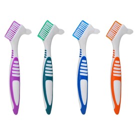 Zveniy ﻿4 PCS Turtle Shell Cleaning Brush Mini Double-Sided Tortoise Accessories Aquarium Cleaning Tools for Animal Shell Health Removes Mud Dirt Debris