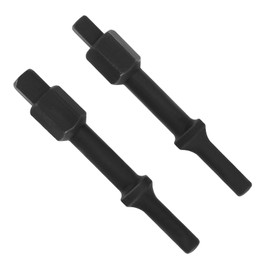 The Lord of the Tools 2 Pcs 32029 Air Hammer Socket Adapter Pneumatic Tools 37315 3/8" Air Hammer Bits Kit and 37316 1/2" Pneumatic Bolt Breaker Set Black
