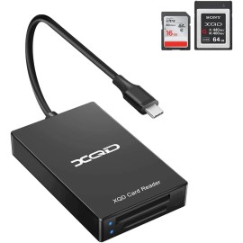 For Sony, son y Sony XQD Reader USB 3.0 XQD SD Card 2 in 1 Memory Card Reader 5Gpbs Super Speed - TYPE-C