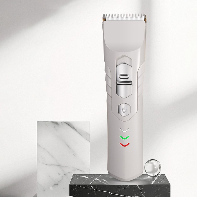 Electric Hair Trimmer Stainless Steel Low Noise Vibration Hair Clippers