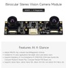 Waveshare IMX219-83 Stereo Camera 8MP Binocular Camera Module Stereo Vision