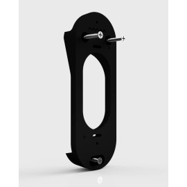 Hidden River Lab Reolink video doorbell Dutch Lap 4" siding mounting bracket - White