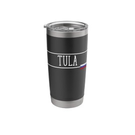 Tula Souvenir Russia Vacation Russian Women Men Travel Stainless Steel Insulated Tumbler