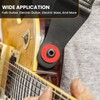 DALQUIS 12 Pcs Guitar Strap Locks, Silicone Strap Locks, Premium