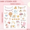 SSKHR Eight Sheet Adorable Cartoon Sticker Set: Unleash Your Creativity