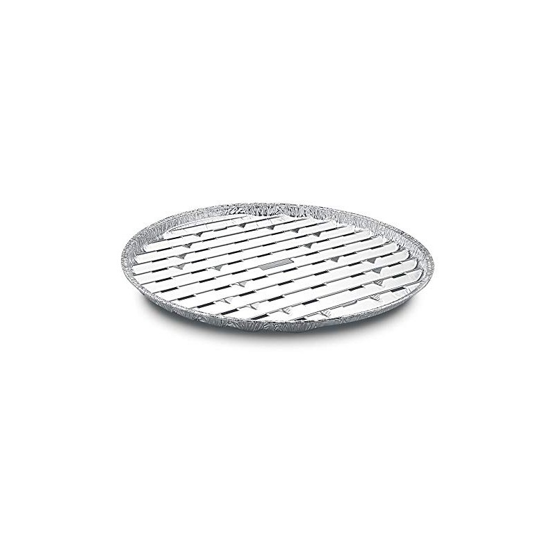 VEPATIM 30 Aluminium Grill Pans Grill Trays BBQ Round Aluminium
