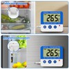 Digital Freezer/Fridge Thermometer with Magnetic Mount and Stander Digital Thermometer