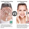 VWMYQ Silicone Face Scrubber – Waterproof Facial Cleansing Brush for