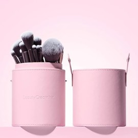 Beauty Creations Set De Brochas Pretty And Perfect 24 Piezas Con Estuche Color Rosa