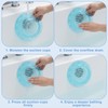 6.1 Inch Bathtub Overflow Drain Cover, Bath Tub Stopper Universal