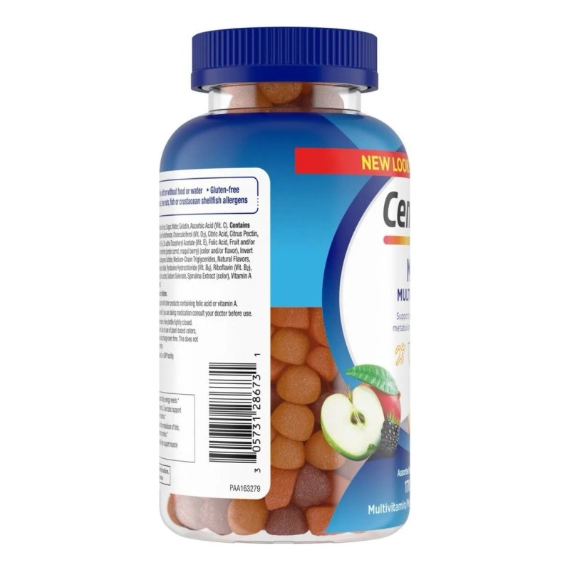 Centrum Hombres Americano #1 170 Gomitas D3 B6 B12 A