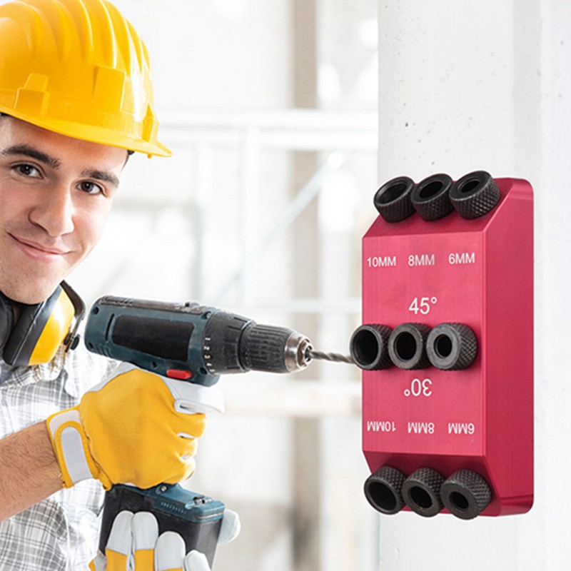 3pcs Drill Bits 6mm 8mm 10mm Drill + 30 45