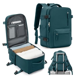 SZLX Large Travel Backpack for Women Men Cabin Bags for Ryanair Easyjet Underseat Hand Luggage Bag Carry on Travel Backpack Cabin Size Flight Rucksack Fit 14 Inch Laptop with Shoe Compartment