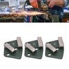 ANKROYU 3PCS Diamond Grinding Shoes, Trapezoid Concrete Grinder with 2