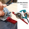 RUITOOL Circular Saw Guide Rail, Precision Aluminum Alloy Adjustable Cutting