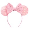 Mouse Ears Headband Cute Bow Headbands for Women Girls Mouse
