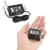 ZHITING Indoor Thermometer, Mini LCD Digital Thermometer Hygrometer, Aquarium Thermometer,